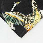 CANADIAN GEESE MIGRATIE  FLEECE DEKEN (Hoek)