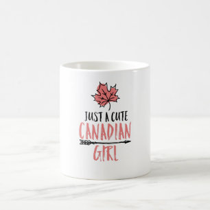 Canadian Girl Canada Gift Koffiemok