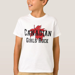 Canadian Girls Rock T Shirt Kinder