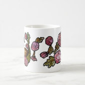 Canadian Goose Canada Ganzen Roze Bloemen Kunst Koffiemok (Center)