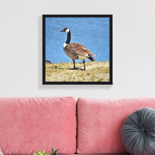 Canadian Goose Canva Wrap Print (Insitu (Woonkamer))