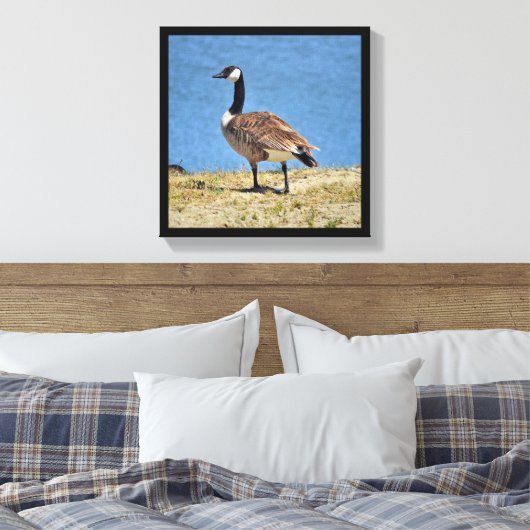 Canadian Goose Canva Wrap Print (Insitu (Slaapkamer))