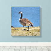 Canadian Goose Canva Wrap Print (Insitu (Houten vloer))