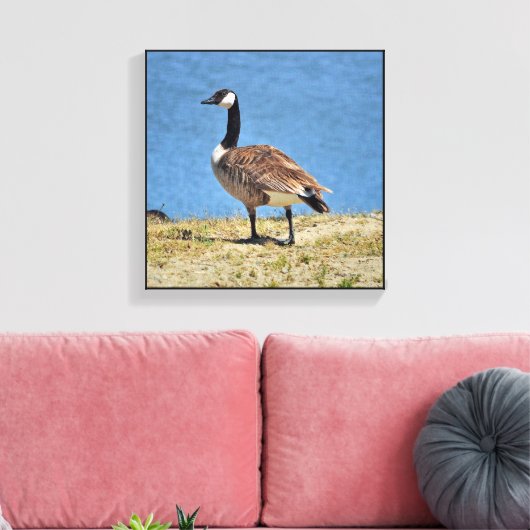 Canadian Goose Canva Wrap Print (Insitu (Woonkamer))