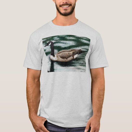 "Canadian Goose"-licht T-shirt (Voorkant)