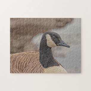 Canadian Goose Portrait Legpuzzel