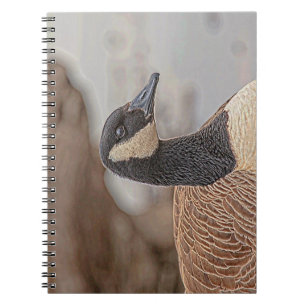 Canadian Goose Portrait Notitieboek