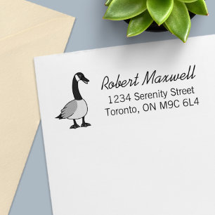 Canadian Goose Return-adres Zelfinktende Stempel