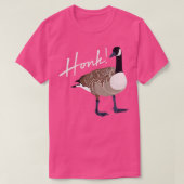 Canadian Goose Shirt Honk Funny Cute Bird Hunter G (Design voorkant)