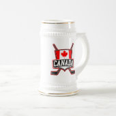 Canadian Hockey Logo Bierpul (Voorkant rechts)