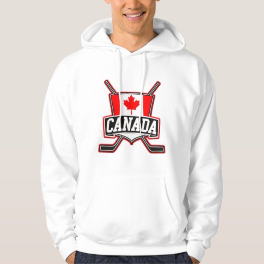 Canadian Hockey Logo Hoodie (Voorkant)