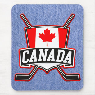 Canadian Hockey Logo Muismat