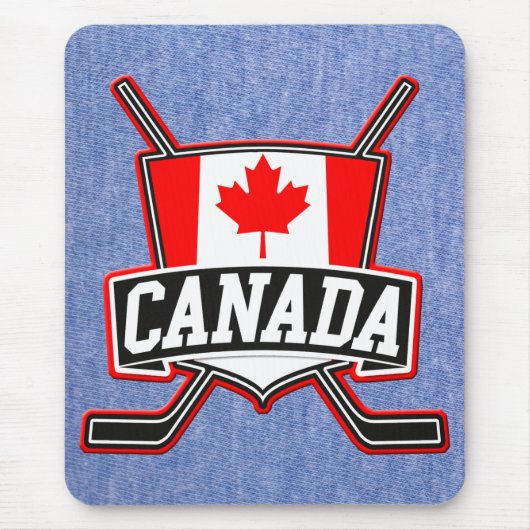 Canadian Hockey Logo Muismat (Voorkant)