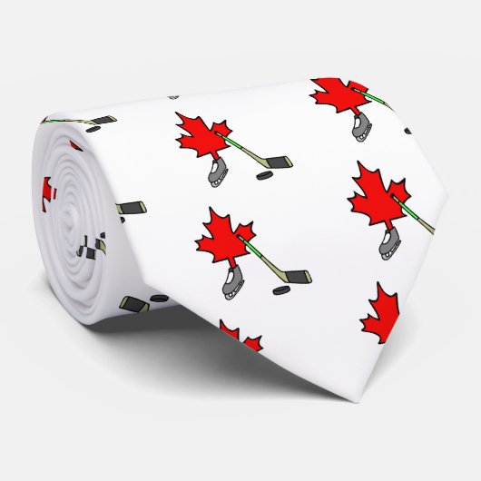 Canadian Hockey Stropdas (Opgerold)