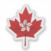 Canadian Hong Konger Sticker (Voorkant)