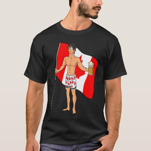 Canadian Hot Boy T-shirt (Voorkant)