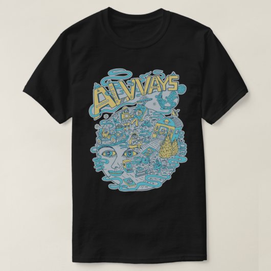 Canadian Indie Band Alvvays Essential T-Shirt (Design voorkant)