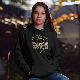 Canadian Landscape of Kootenay National Park Hoodie