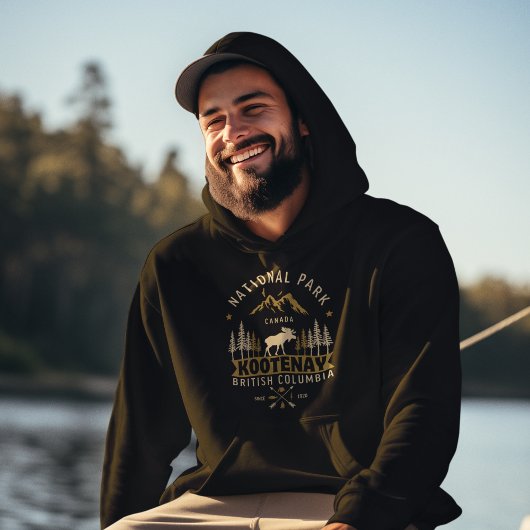 Canadian Landscape of Kootenay National Park Hoodie