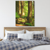 Canadian Landscape West Coast Forest Art Print (Insitu (Slaapkamer))
