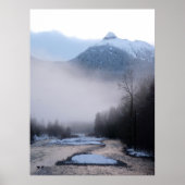 Canadian Landscape West Coast Forest Art Print (Voorkant)