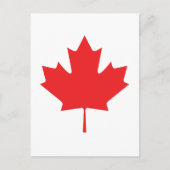 CANADIAN LEAF BRIEFKAART (Voorkant)