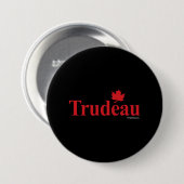 Canadian Liberal Trudeau -.png Ronde Button 7,6 Cm (Voorkant /achterkant)