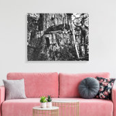 CANADIAN LOGGERS C. 1890 CANVAS AFDRUK (Insitu (Woonkamer))