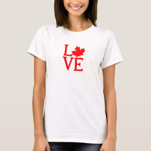 Canadian Love Affair ,kampioen, Canada, Canadees,  T-shirt