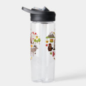 Canadian Love Custom Monogram Waterfles (Rechts)