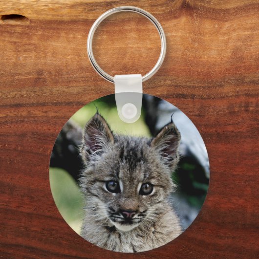 Canadian Lynx Kitten Sleutelhanger (Voorkant)