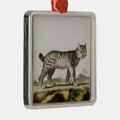 Canadian Lynx Metalen Ornament (Rechts)
