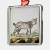 Canadian Lynx Metalen Ornament (Links)