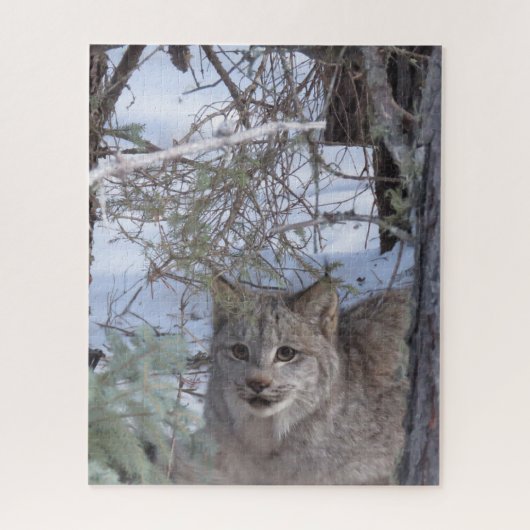 Canadian Lynx Puzzle Legpuzzel (Verticaal)