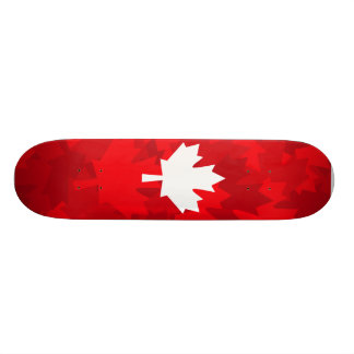 Canadian Maple Leaf Camo Persoonlijk Skateboard