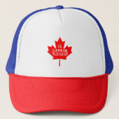 Canadian Maple Leaf Canada Day Family Matching Trucker Pet (Voorkant)