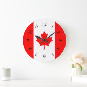 Canadian Maple Leaf Canada Grote Klok (Huis)