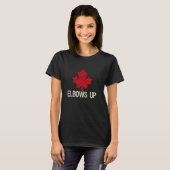 Canadian Maple Leaf Canada Pride Canada True North T-shirt (Voorkant volledig)