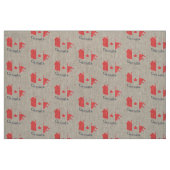 Canadian Maple Leaf Fabric – Red Autumn Design Stof (Fat Quarter)
