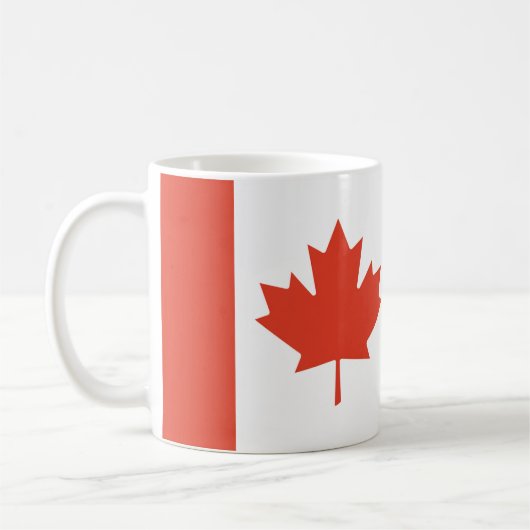 Canadian Maple Leaf Map Koffiemok (Links)