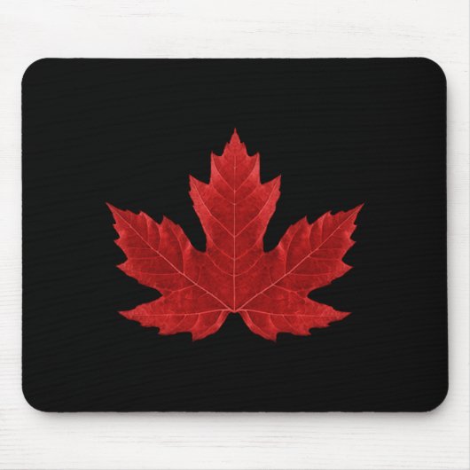 Canadian Maple Leaf Mousepad Muismat (Voorkant)