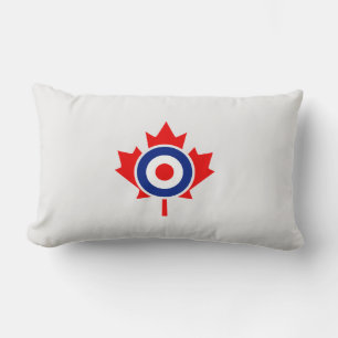 Canadian Maple Leaf Roundel Mod Badge Kussen