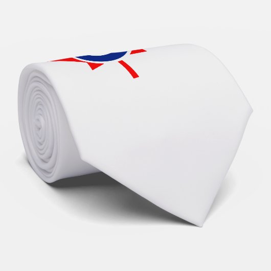 Canadian Maple Leaf Roundel Mod Badge Stropdas (Opgerold)