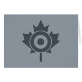 Canadian Maple Leaf Roundel Mod CANADA (Voorkant Horizontaal)