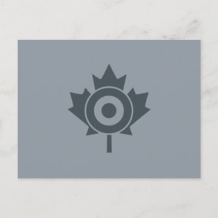 Canadian Maple Leaf Roundel Mod CANADA Briefkaart