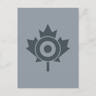 Canadian Maple Leaf Roundel Mod CANADA Briefkaart