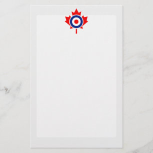Canadian Maple Leaf Roundel Mod CANADA Briefpapier