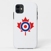 Canadian Maple Leaf Roundel Mod CANADA Case-Mate iPhone Case (Achterkant)