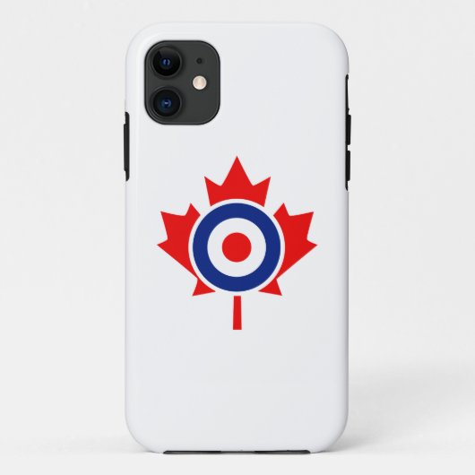 Canadian Maple Leaf Roundel Mod CANADA Case-Mate iPhone Case (Achterkant)