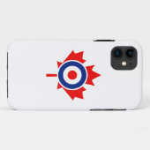 Canadian Maple Leaf Roundel Mod CANADA Case-Mate iPhone Case (Achterkant (horizontaal))